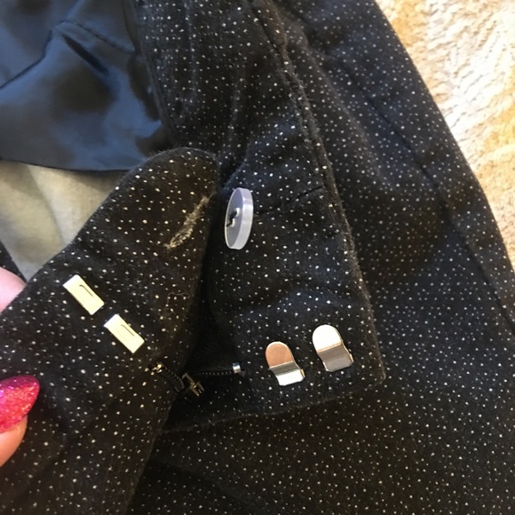 Calvin Klein black with white flecks dress pants Size 6 - Picture 9 of 9